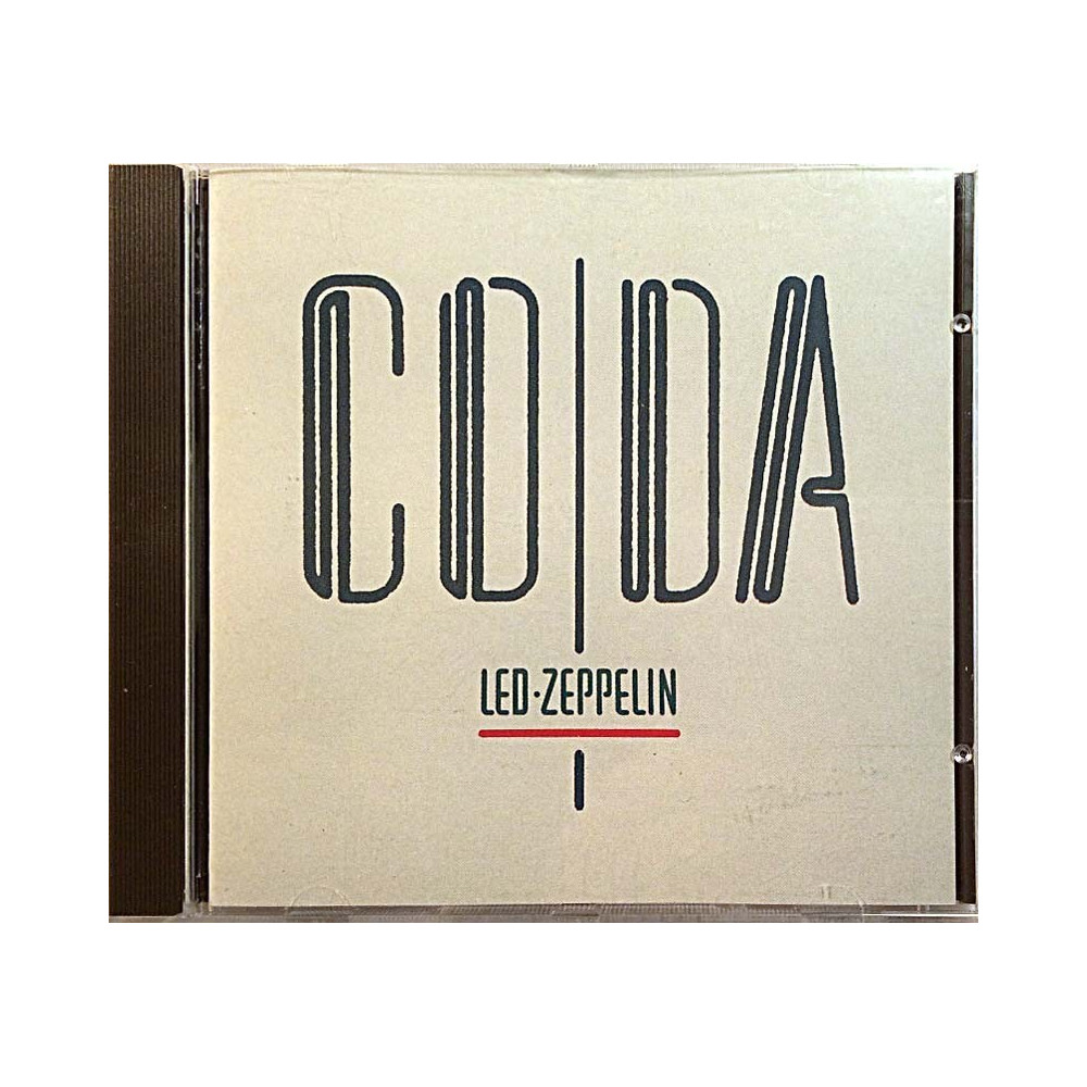 Led Zeppelin: Coda  kansi EX levy EX Käytetty CD