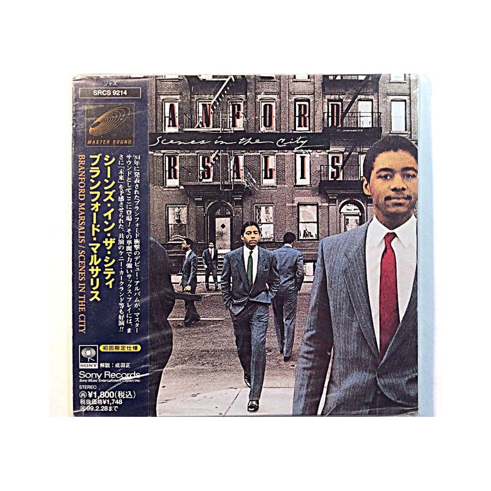 Marsalis Branford: Scenes In The City  kansi EX levy EX Käytetty CD
