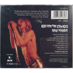 Iggy And The Stooges 1973 COL 485176 2 Raw Power remastered CD Begagnat