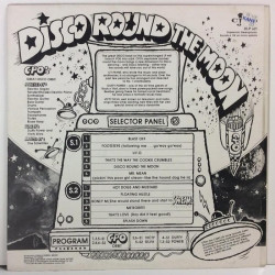 VARIOUS ARTISTS :  DISCO ROUND THE MOON  1978 70L CJMO  kansi  EX- levy  EX-