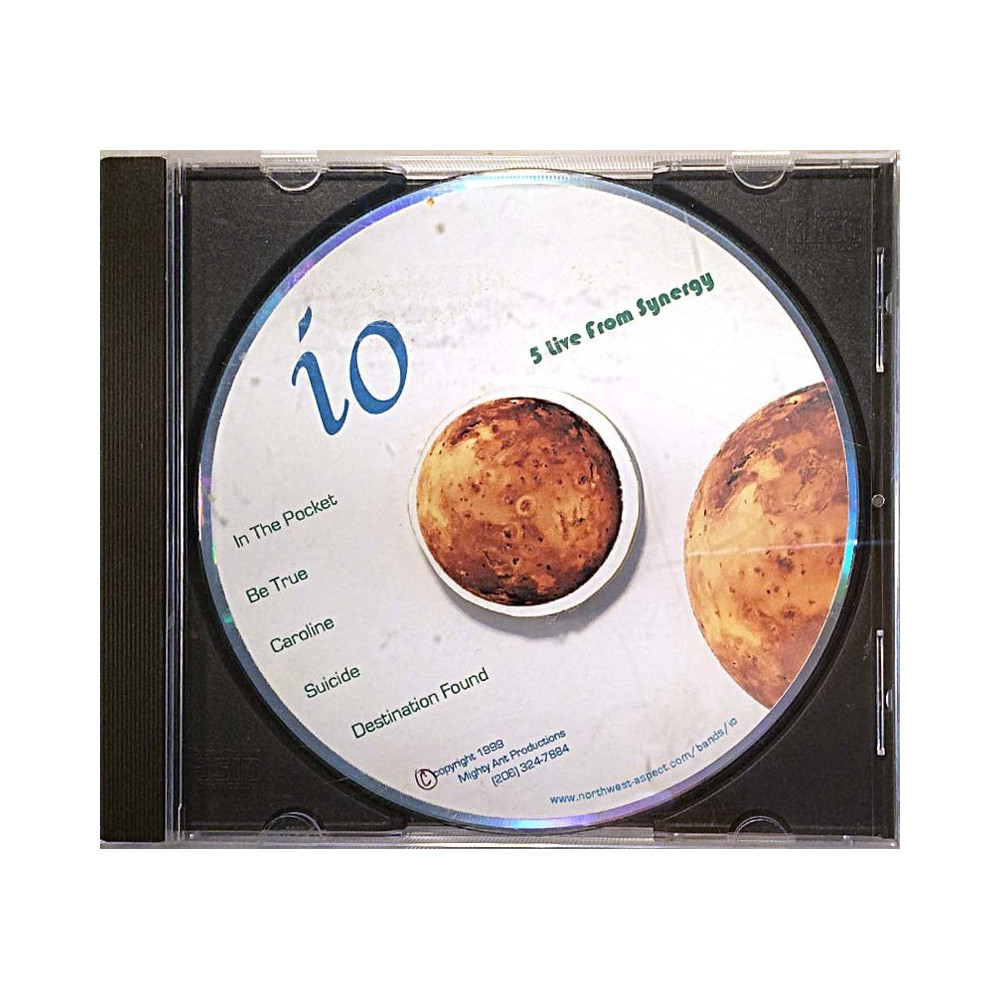 iO 1999  5 Live from Synery Used CD
