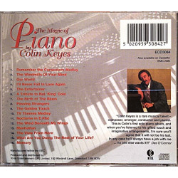 Keyes Colin: The Magic of Piano  kansi EX levy VG+ Käytetty CD