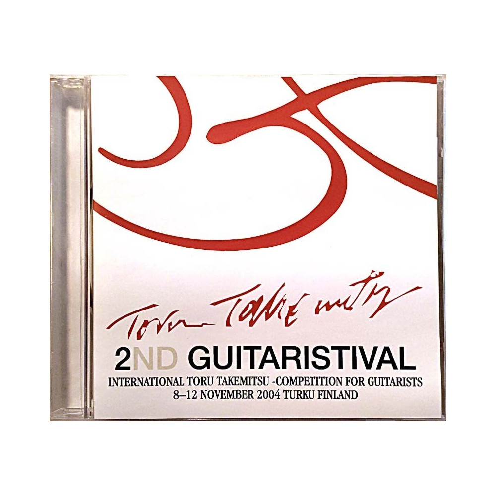 kitarakilpailu Toru Takemitsu: 2ND Guitaristival  kansi EX levy EX Käytetty CD