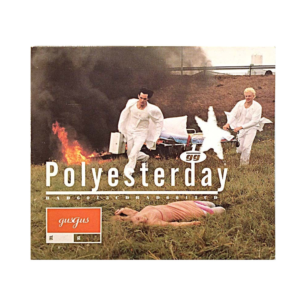 GusGus 1996 BAD 6013 CD Polyesterday Used CD
