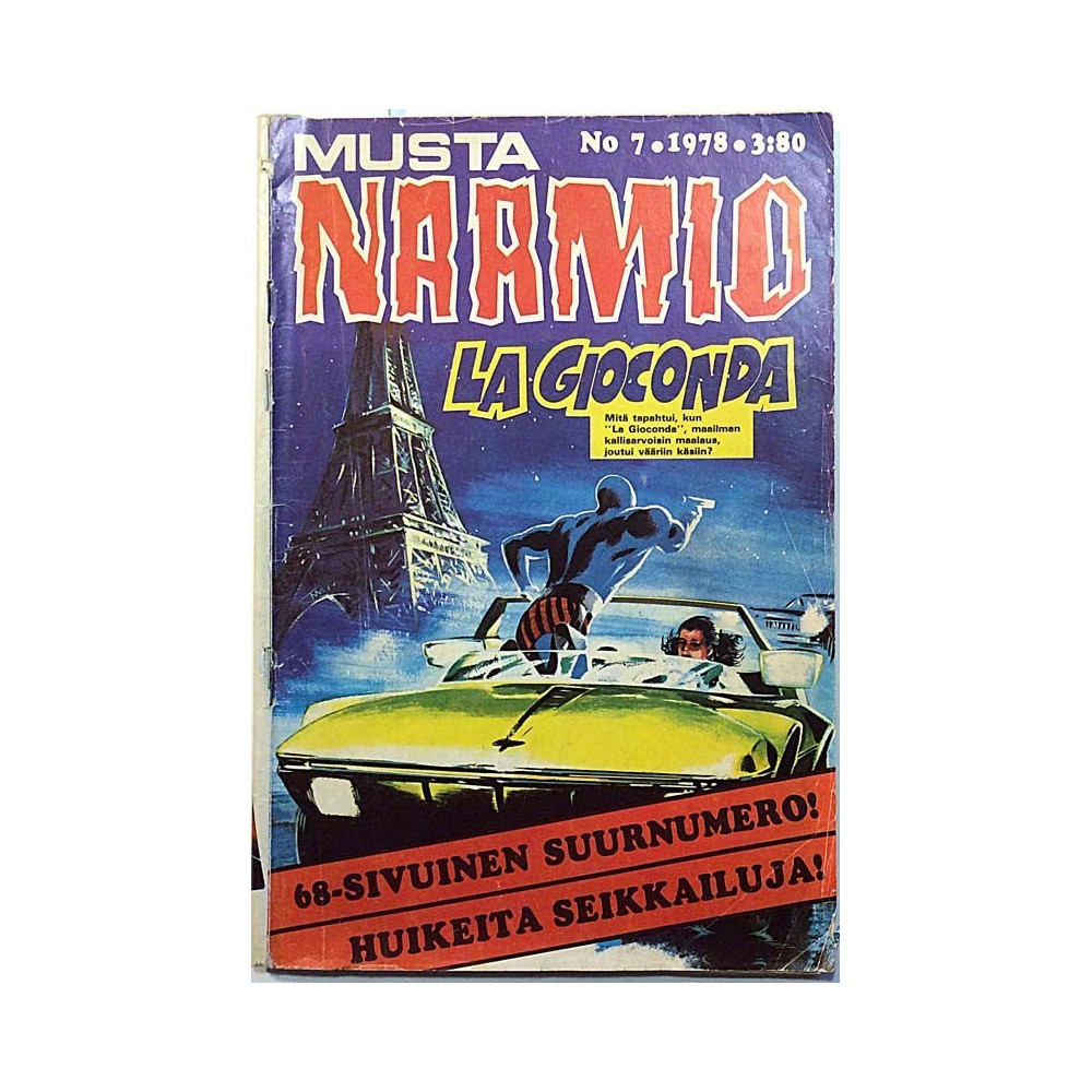Mustanaamio 1978 No 7 La Gioconda aikakauslehti