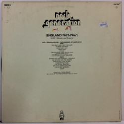 BOND GRAHAM :  ROCH GENERATION VOL.4 BEGINNING OF JAZZ-ROCK  1962-67 60L BYG  kansi  VG- levy  EX