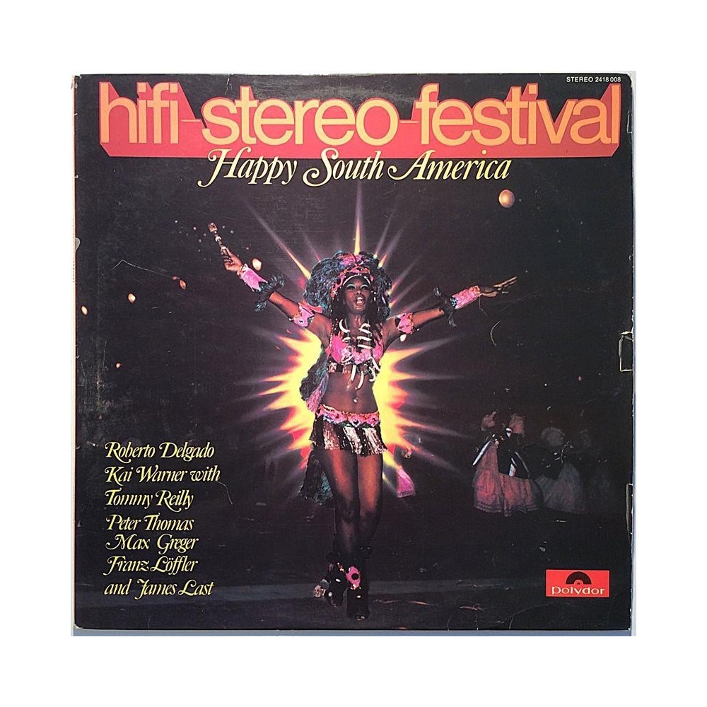 Various Artists hifi-stereo-festival Happy South America - Käytetty LP