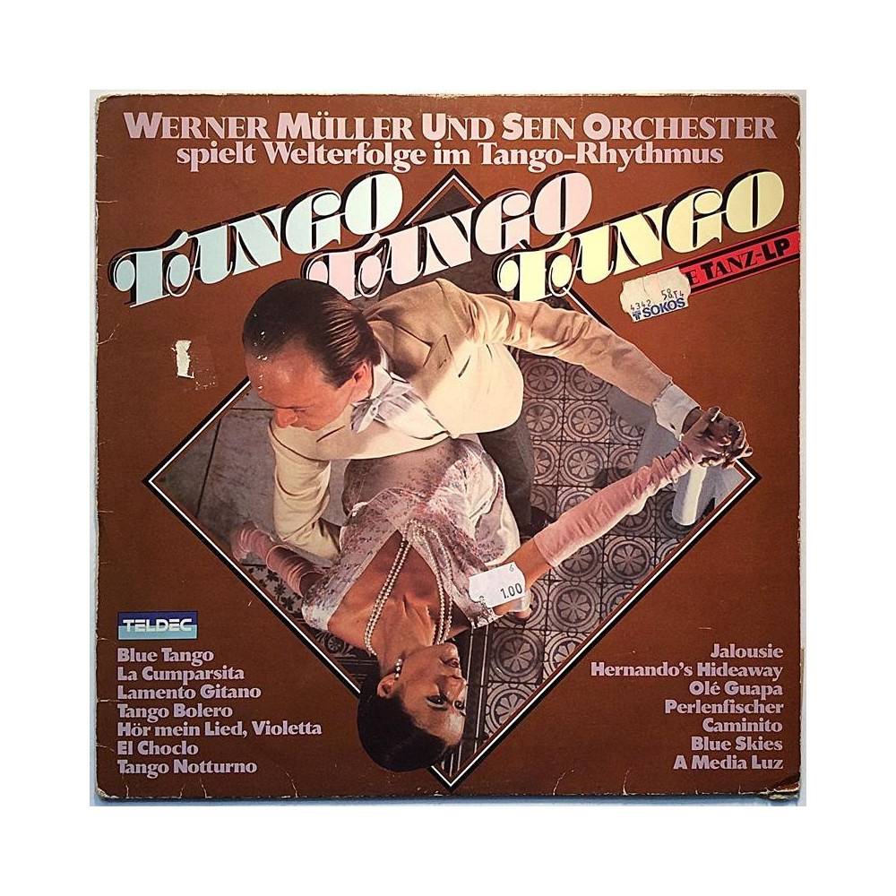 Muller Werner und seine Orchester Tango Tango Tango - Käytetty LP