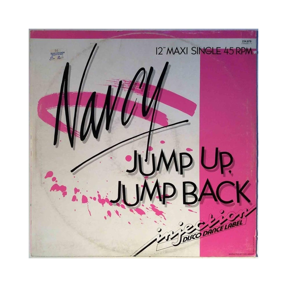 Nancy Jump Up, Jmp Back maxi-single - Käytetty 12”