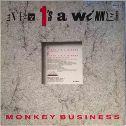 Monkey Business: Every 1’s a winner maxi-single  kansi VG+ levy EX bonus LP:nä veloituksetta