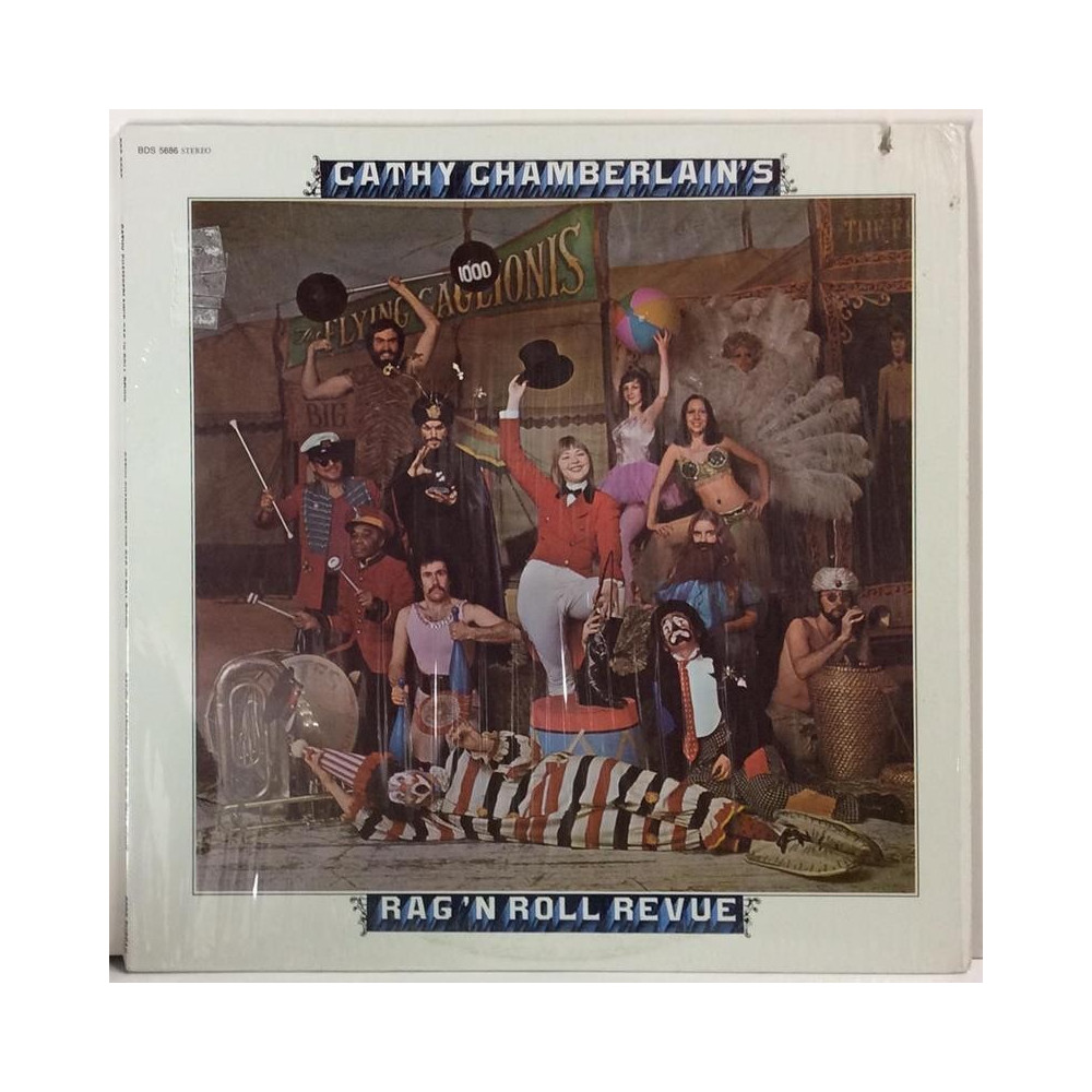 Cathy Chamberlains: Rag ‘N Roll Revue  kansi VG levy VG bonus LP:nä veloituksetta