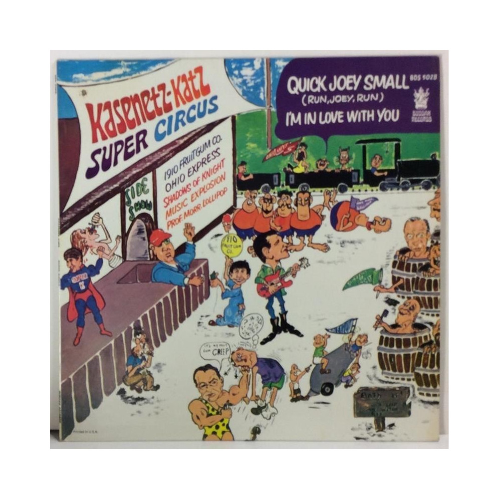 Kasenetz-Katz Various Artists: Kasenetz-Katz Super Circus  kansi VG levy VG bonus LP:nä veloituksetta