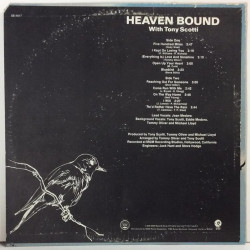 HEAVEN BOUND :  WITH TONY SCOTTI  1972 70L MGM  kansi  VG levy  VG+