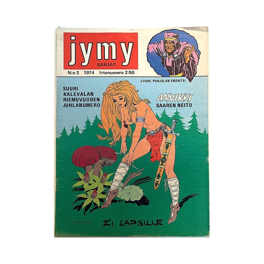 Jymy sarjat : Annikki saaren neito - used magazine