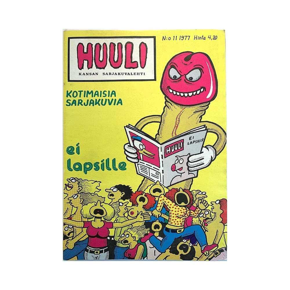 Huuli kansan sarjakuvalehti : Ei lapsille! - used magazine