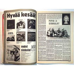 Musa 1974 5 Moody Blues, Alwari Tuohitorvi, Tabula Rasa aikakauslehti