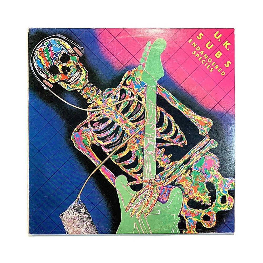 U.K. Subs 1982 NEL 6021 Endangered species Used LP