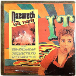 Nazareth: Snaz 2LP  kansi G+ levy EX Käytetty LP