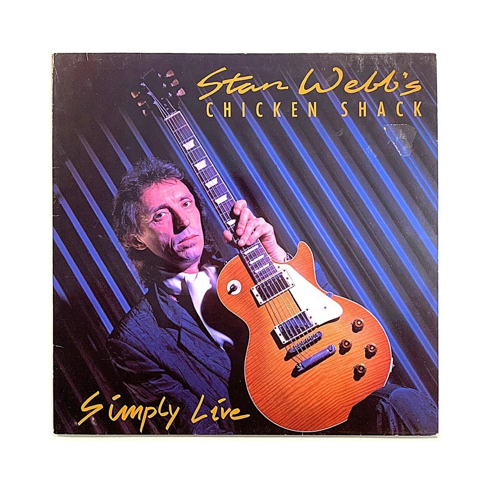 Stan Webb's Chicken Shack 1989 08-8823 Simply Live Begagnat LP