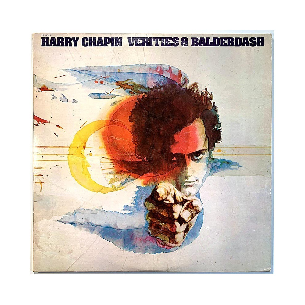 Chapin Harry: Verites & Balderdash  kansi VG+ levy VG+ Käytetty LP