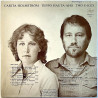 Carita Holmström & Teppo Hauta-aho: Two Faces  kansi VG+ levy EX Käytetty LP