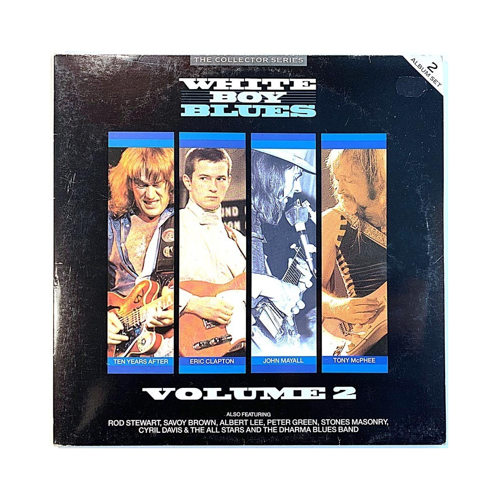 Savoy Brown, Albert Lee, John Mayall 1986 CCSLP 142 White boy blues vol.2 2LP Used LP