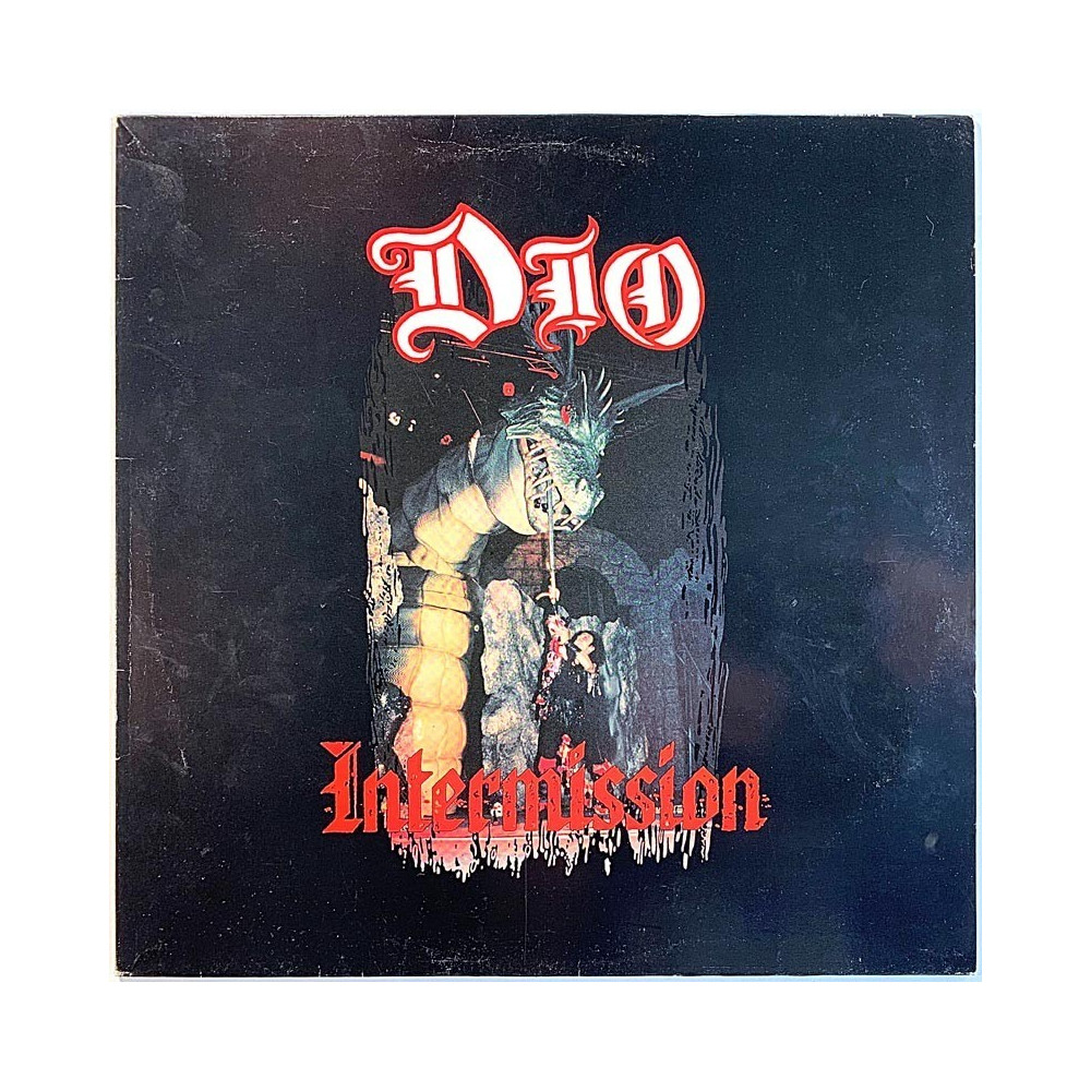 Dio: Intermission  kansi EX- levy EX Käytetty LP
