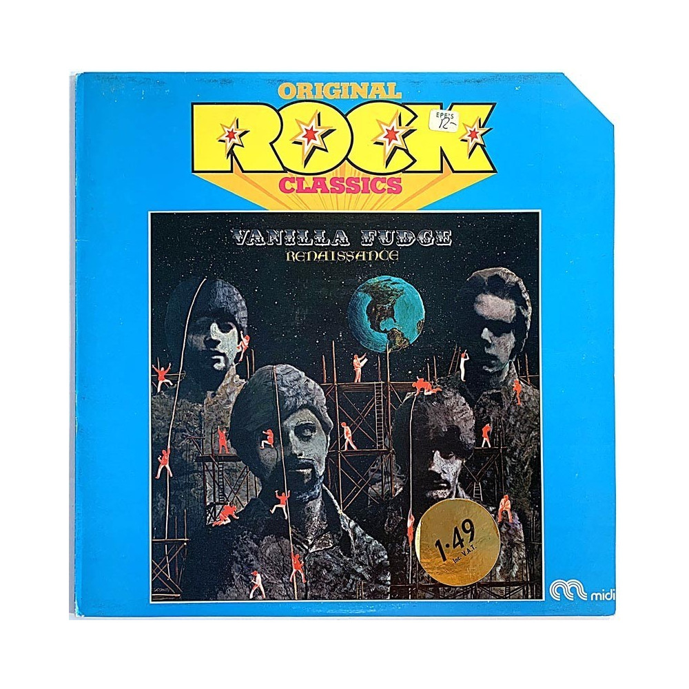 Vanilla Fudge 1968 MID 30043 Renessance Begagnat LP