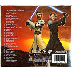 Original Soundtrack: Star Wars: The Clone Wars  kansi EX levy EX Käytetty CD