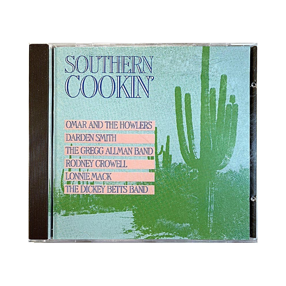 Lonnie Mack, Dickey Betts, R Crowell ym.: Southern Cookin’  kansi EX levy EX Käytetty CD