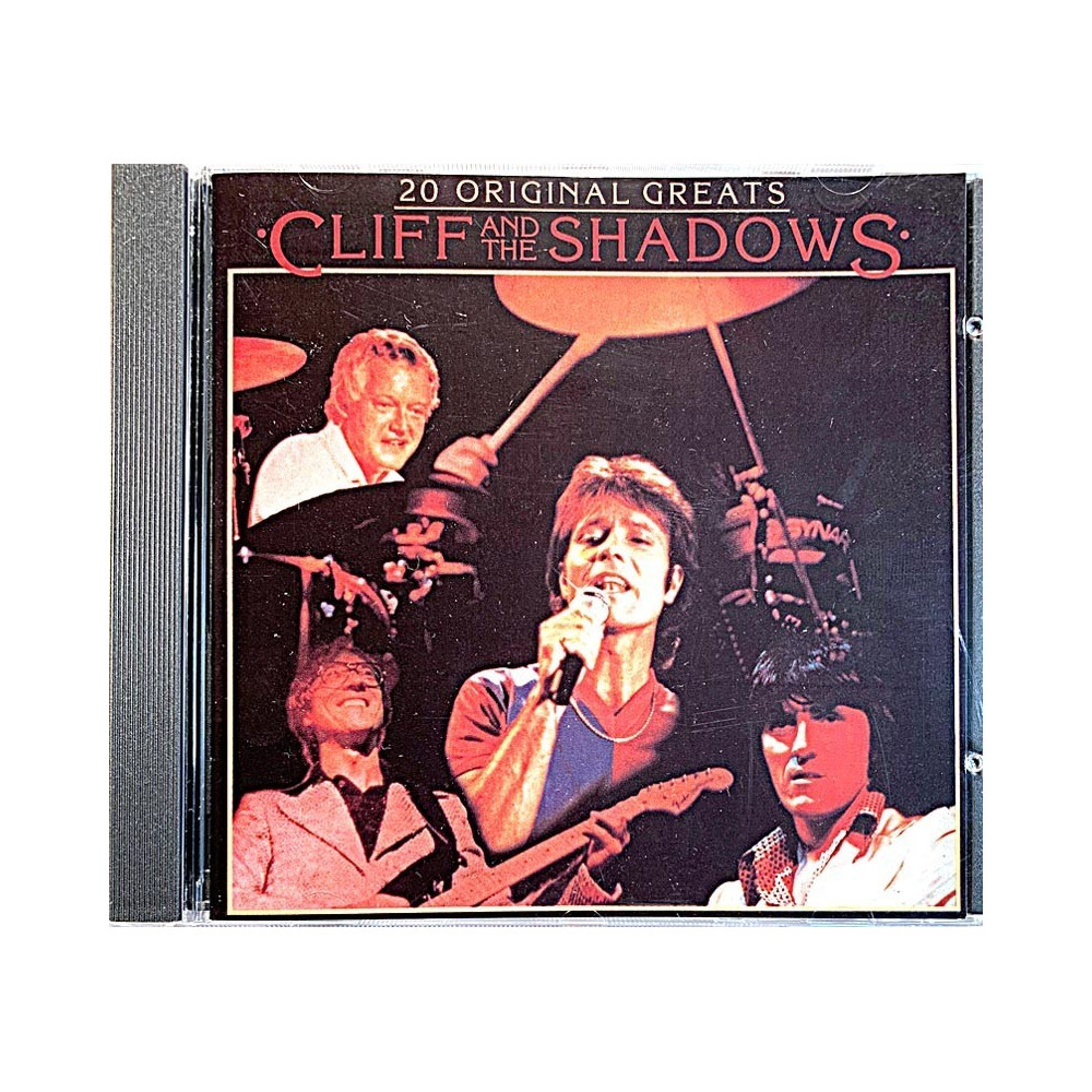 Cliff & the Shadows: 20 original greats  kansi EX levy EX Käytetty CD