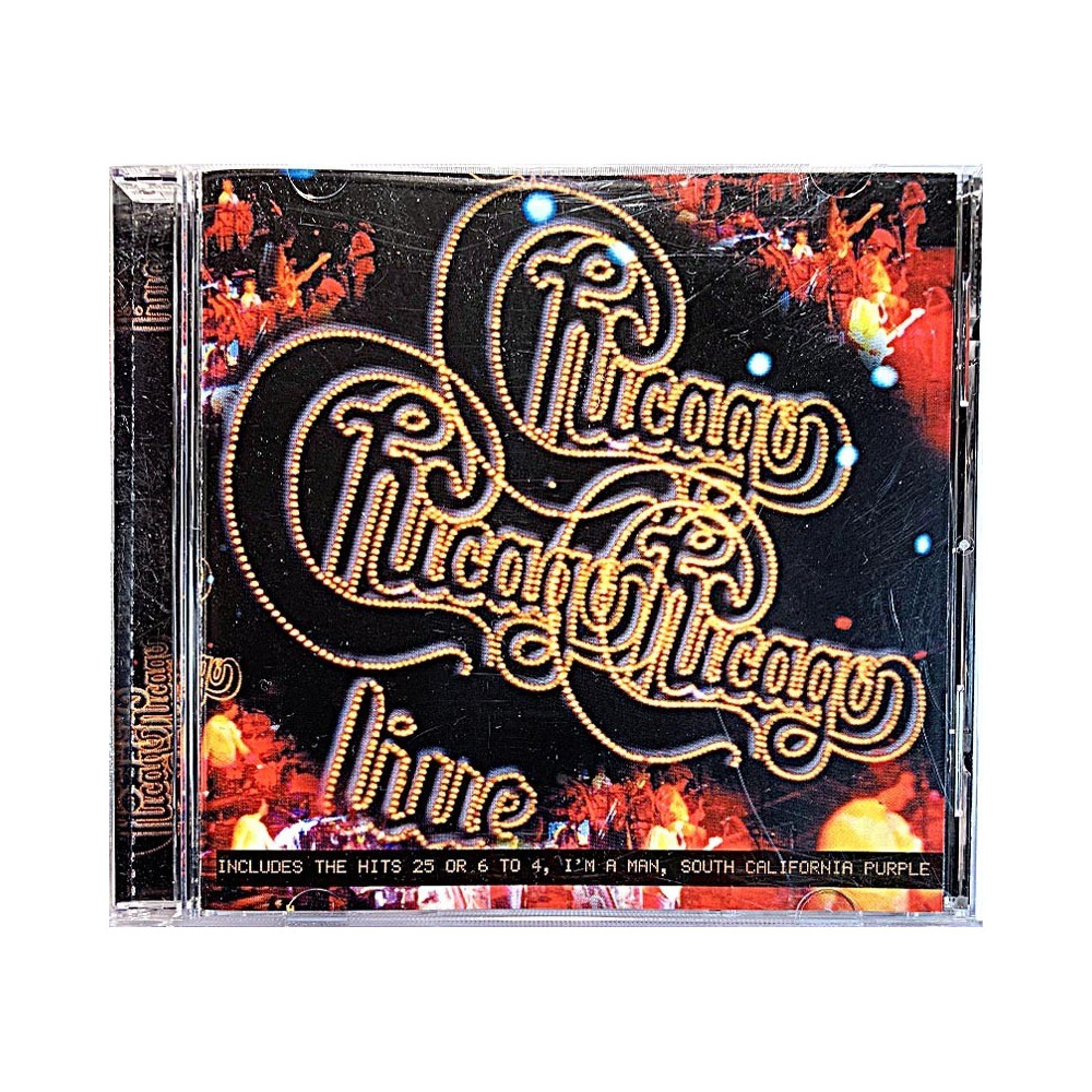 Chicago: Chicago Live  kansi EX levy EX Käytetty CD
