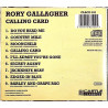 Galagher Rory: Calling Card  kansi EX levy EX Käytetty CD