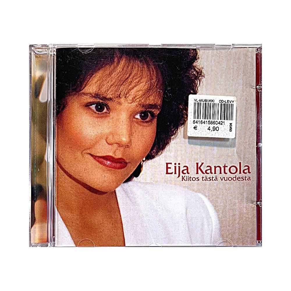Kantola Eija: Kiitos tästä vuodesta  kansi EX levy EX Käytetty CD