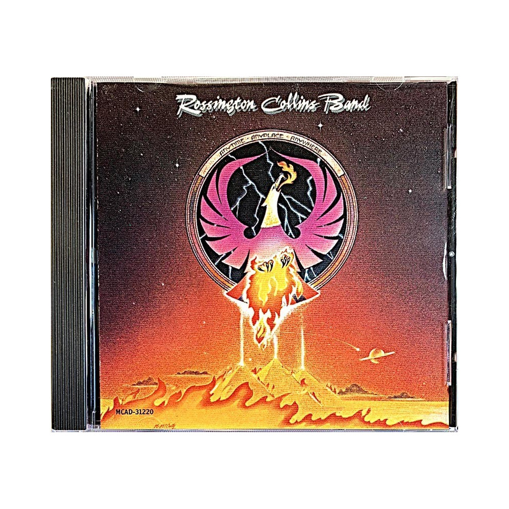 Rossington Collins Band: Anytime, Anyplace, Anywhere  kansi EX levy VG+ Käytetty CD
