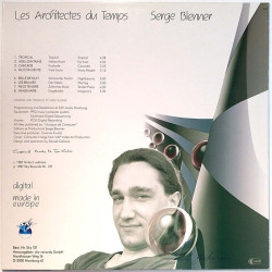 Blenner Serge: Les Architectes Du Temps  kansi VG+ levy EX Käytetty LP