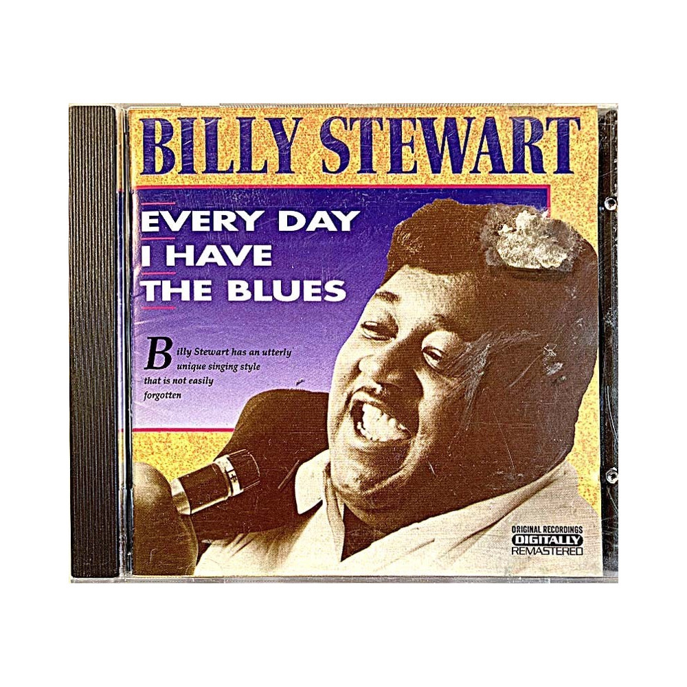 Stewart Billy: Every day I have the blues  kansi EX levy EX Käytetty CD