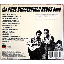 Paul Butterfield Blues Band 1965 7559-60647-2 The Paul Butterfield Blues Band Used CD
