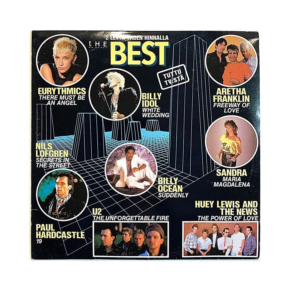 U2, Roy Orbison, Billy Idol 1985 KEL 668 2 levyä yhden hinnalla The Best 2LP Used LP