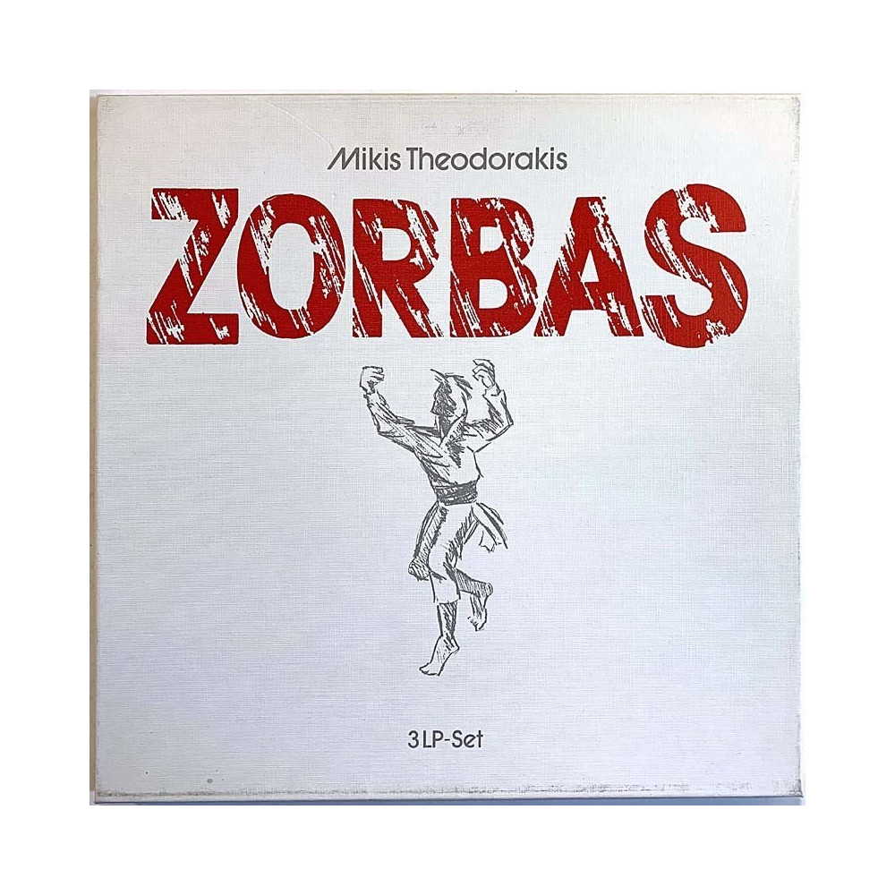 Theodorakis Mikis: Zorbas 3LP  kansi EX levy EX Käytetty LP