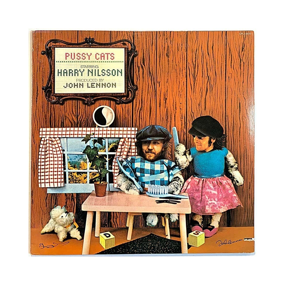 Nilsson Harry: Pussy Cats  kansi EX levy EX Käytetty LP