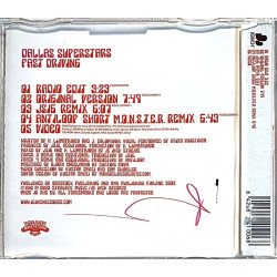 Dallas Superstars: First driving cd-single  kansi EX levy EX- Käytetty CD