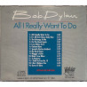 Dylan Bob: All I really want to do  kansi EX levy EX- Käytetty CD