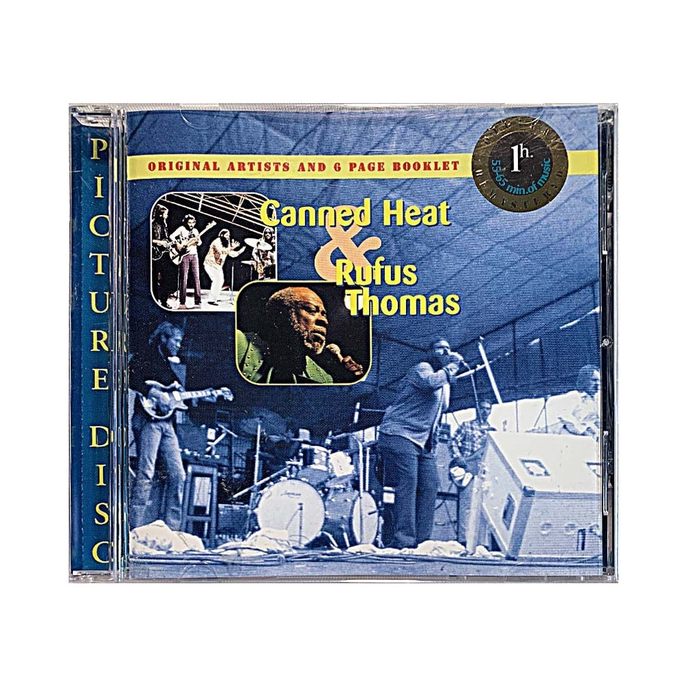 Canned Heat / Rufus Thomas: Members edition  kansi EX levy EX Käytetty CD
