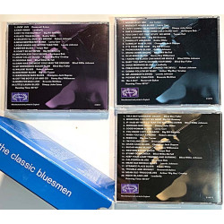 Bukka White, Tampa Red, Roosevelt Sykes ym.: The Classic Bluesmen 3CD  kansi EX levy EX Käytetty CD