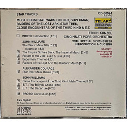 Kunzel Erich Cincinnati Pops Orch. 1984 CD-80094 Star Tracks Used CD