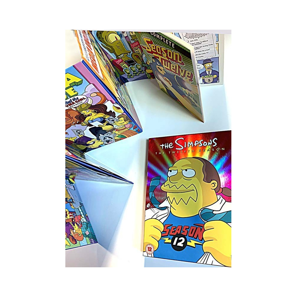 DVD - TV-sarja 2000-2001  Simpsons 12. twelfth season 4DVD DVD Begagnat