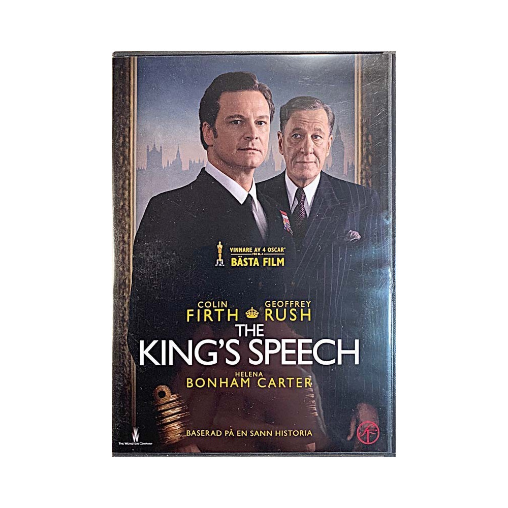 DVD - Elokuva 2010 533644 King’s speech - Kuninkaan puhe DVD Begagnat