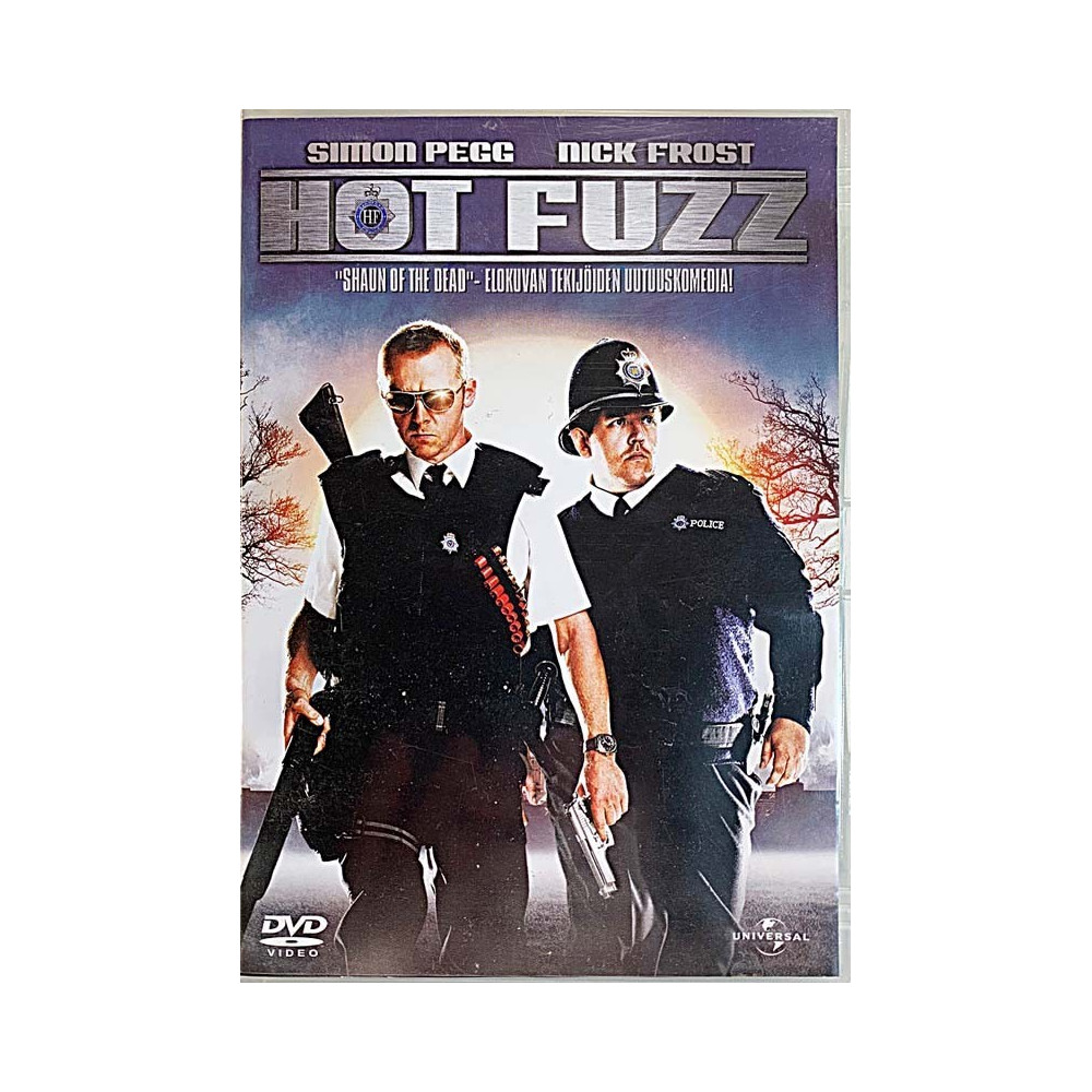 DVD - Elokuva: Hot Fuzz  kansi EX levy EX Käytetty DVD