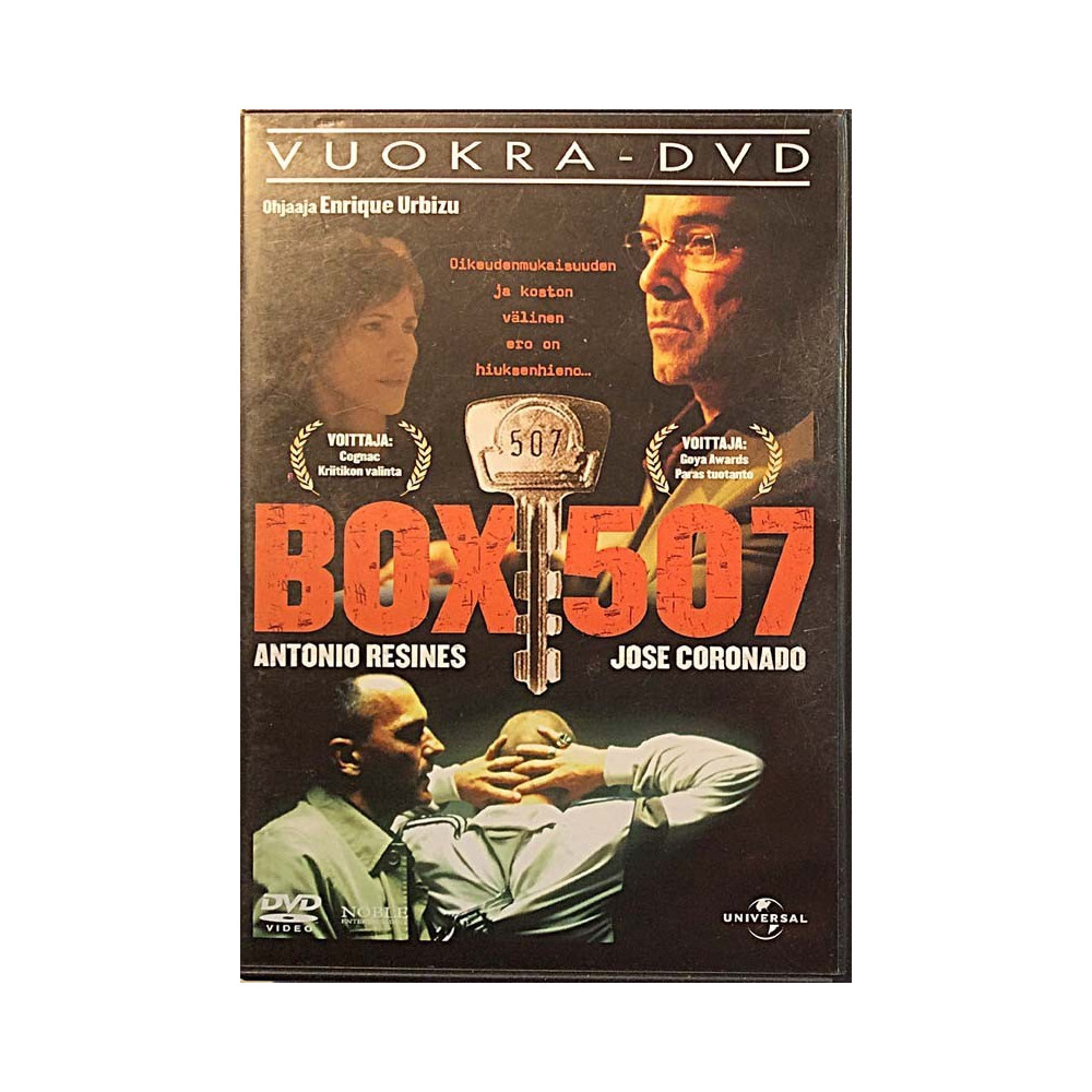 DVD - Elokuva: Box 507  kansi EX levy EX Käytetty DVD